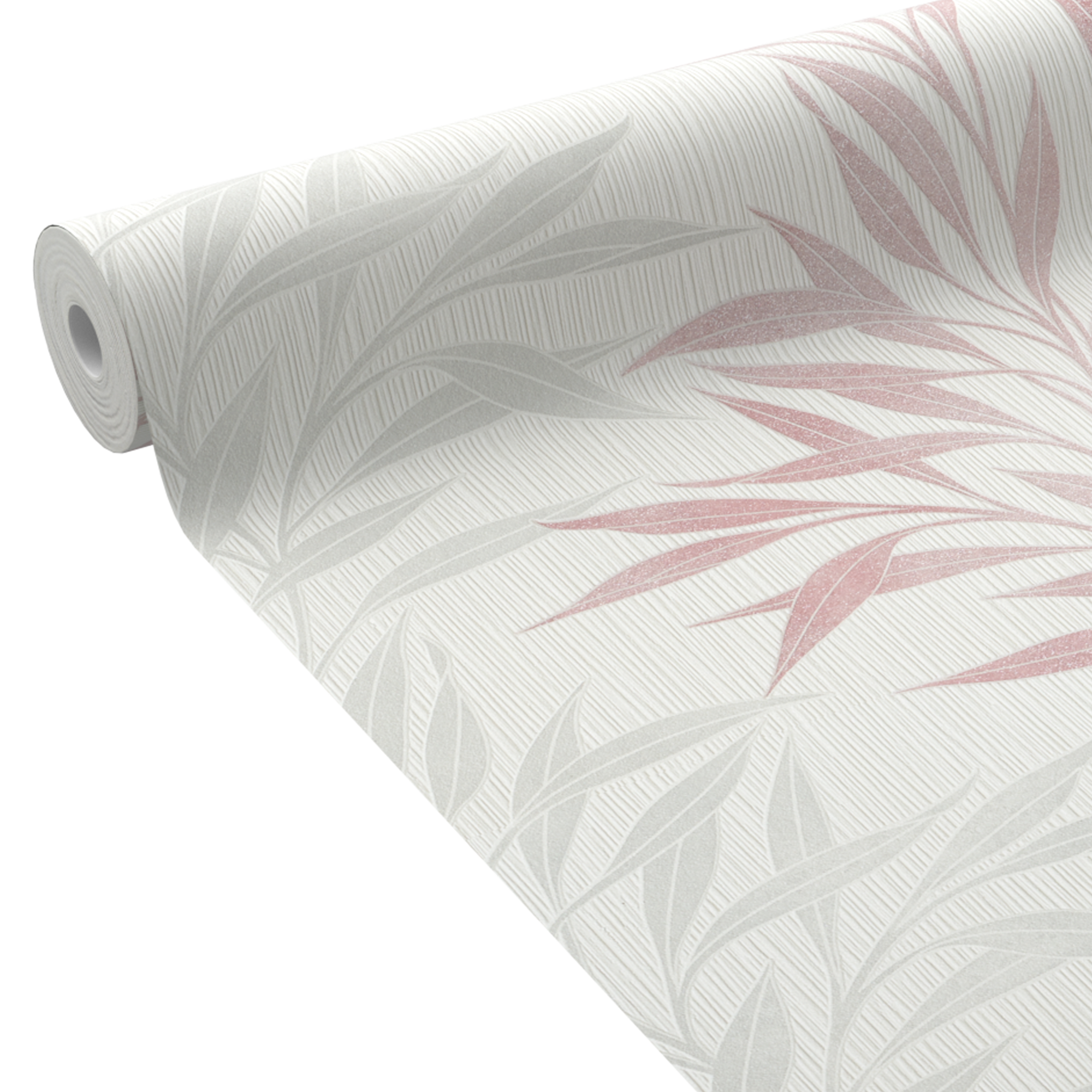 Papier peint intissé MYRIAM coloris rose pailleté
