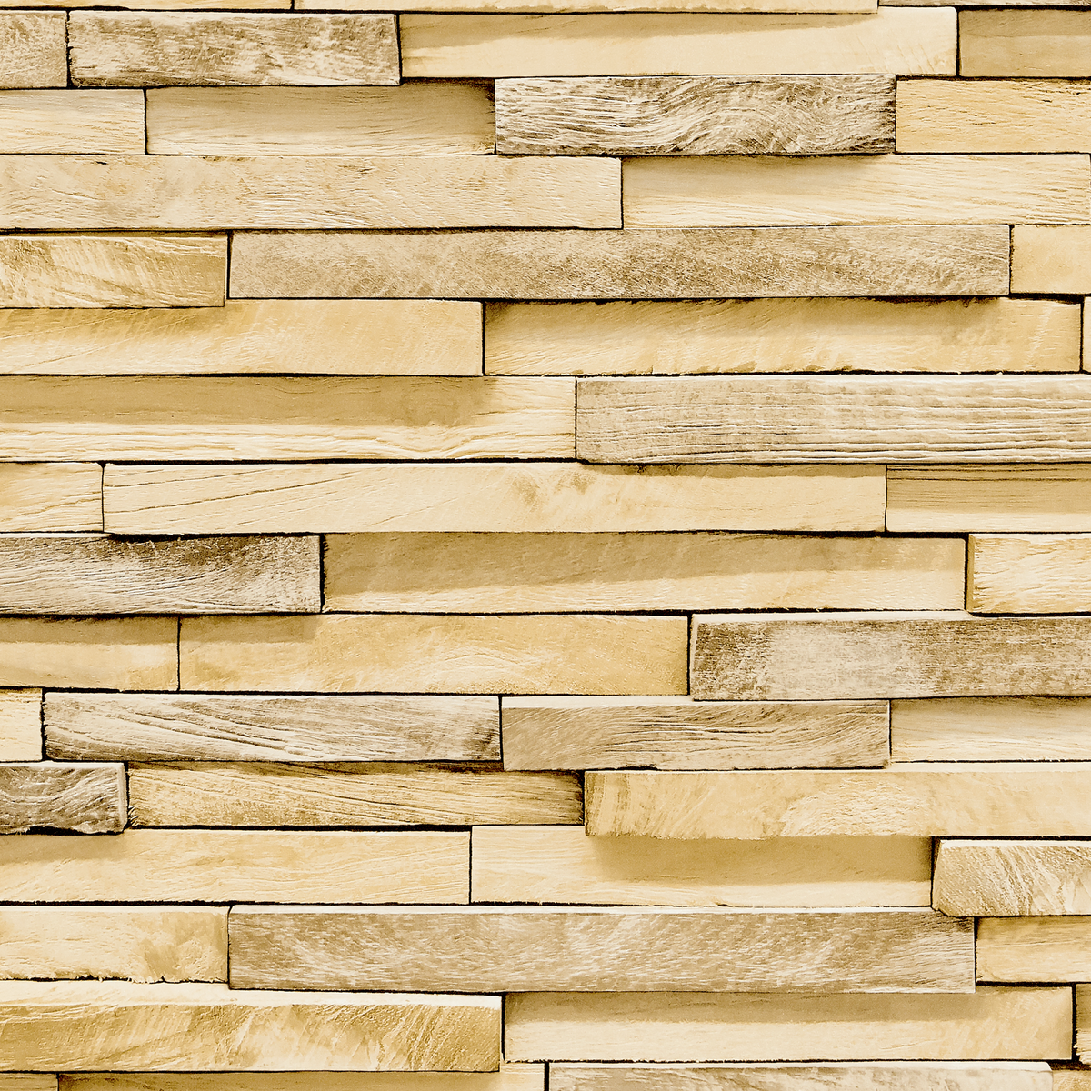 Papier peint intissé Sherbrooke Bois blond