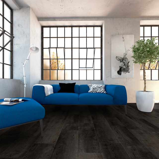 Gerflor Lame vinyle VIRTUO 55 CLIC SUNNY BLACK sunny black