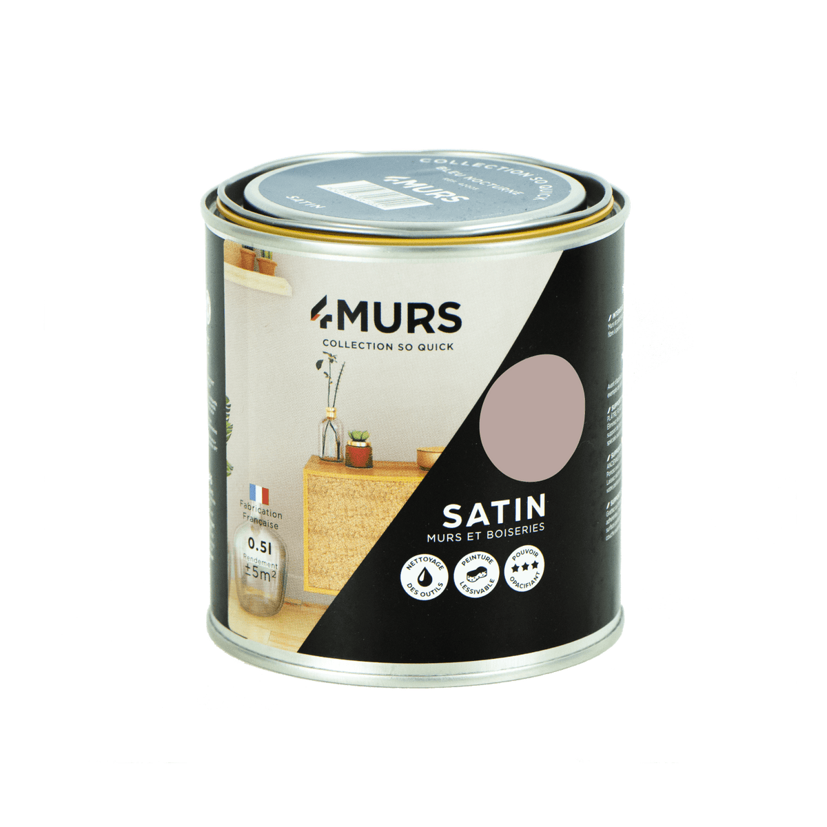 SO QUICK Peinture So quick Latte macchiato Satiné 0,5L