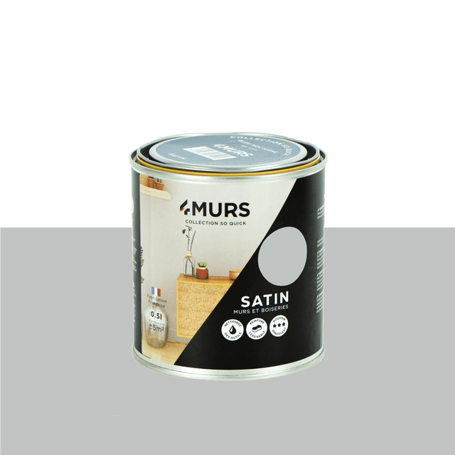 So Quick Peinture Peinture voile de brume Satiné 0,5 L