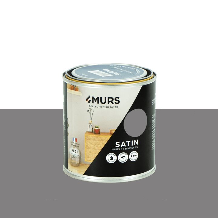 SO QUICK Peinture So quick Tempête Satiné 0,5L
