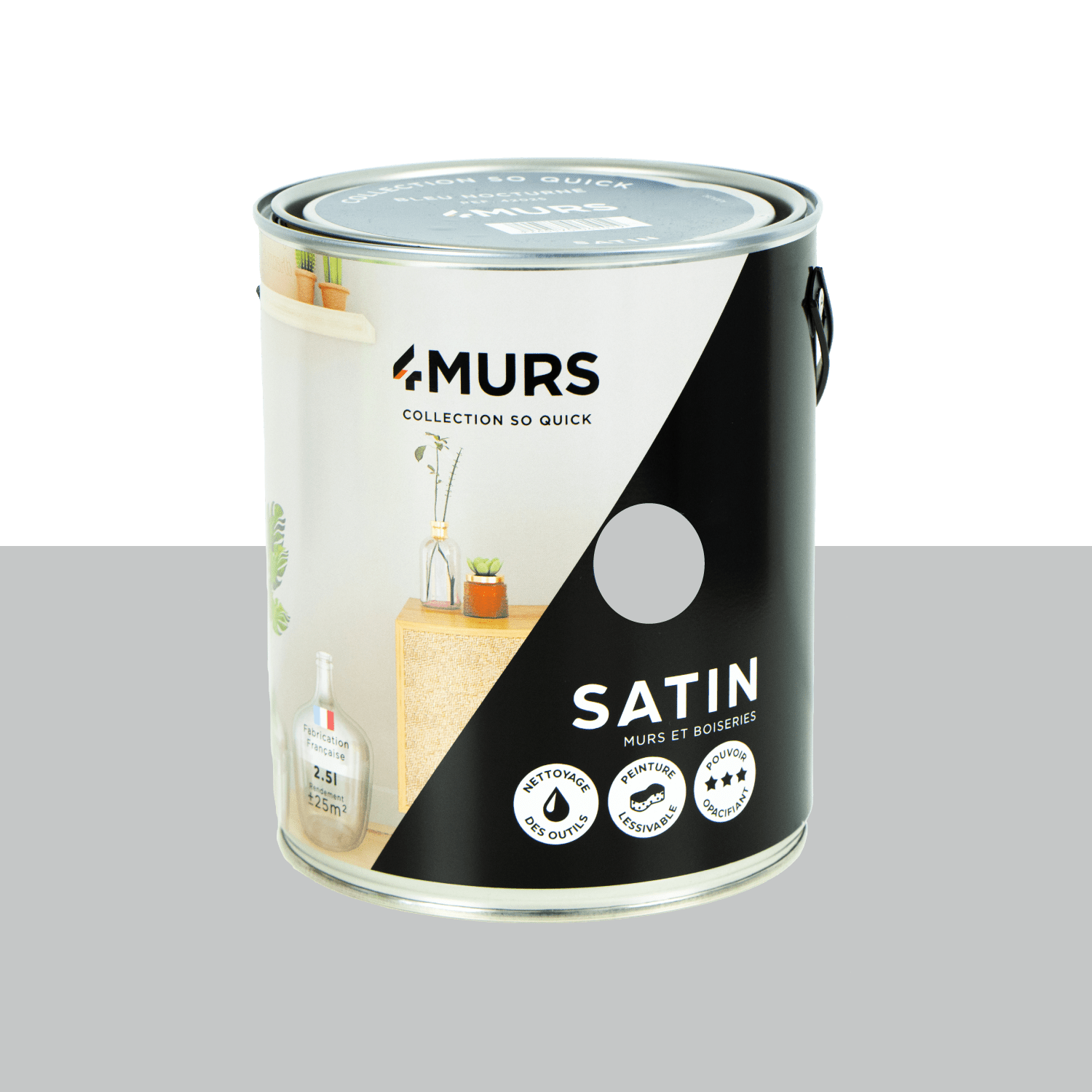 So Quick Peinture Peinture fleur de sel Satiné