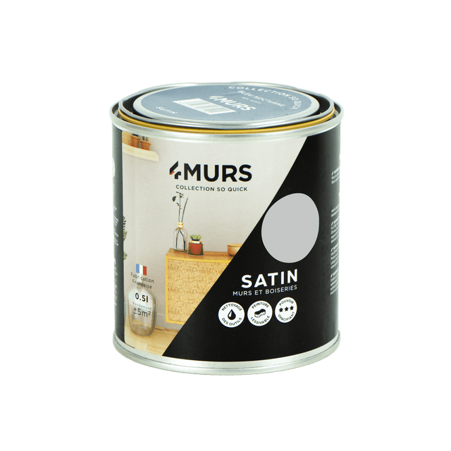 So Quick Peinture Peinture fleur de sel Satiné 0,5 L