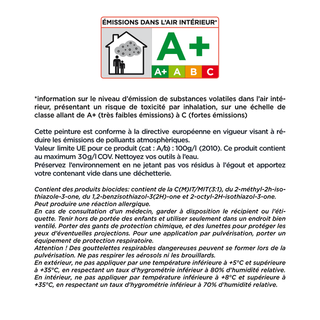 So Quick Peinture Peinture fleur de sel Satiné 0,5 L