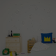 Sticker phosphorescent Kids constellations Noir