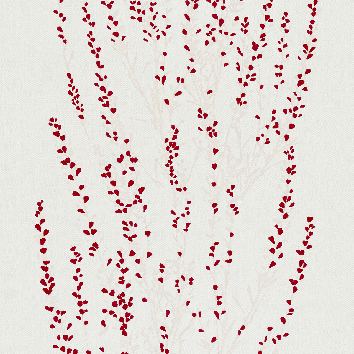 Papier peint intissé Sophia Bordeaux