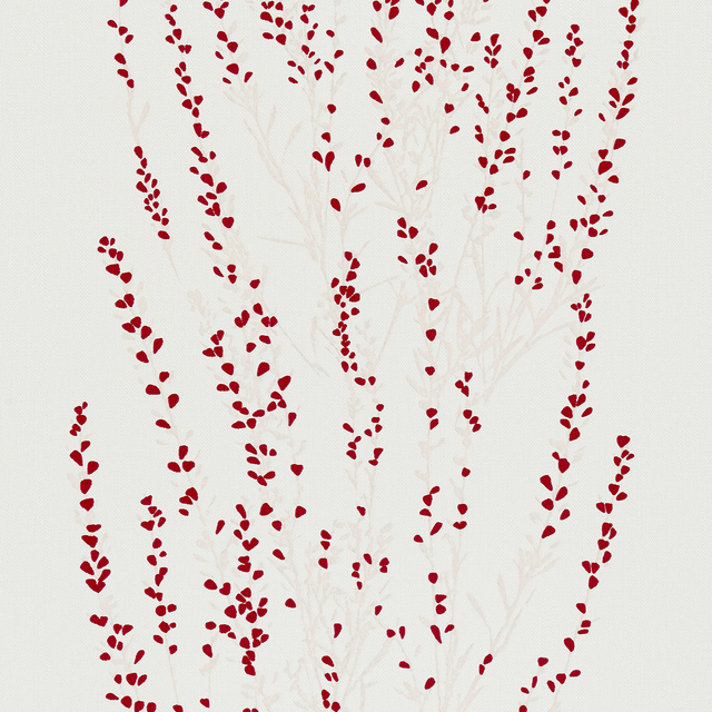 Papier peint intissé SOPHIA coloris bordeaux