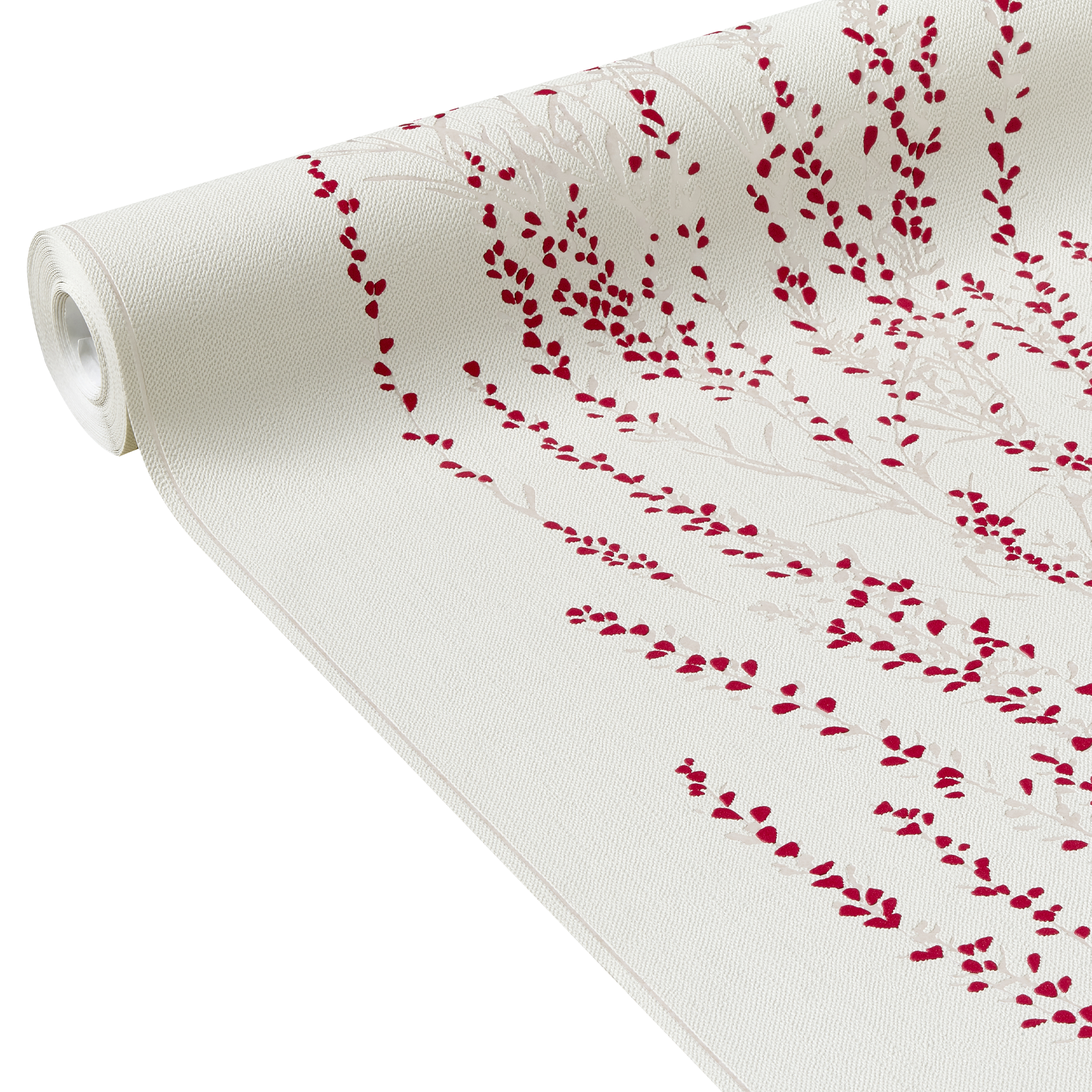 Papier peint intissé SOPHIA coloris bordeaux