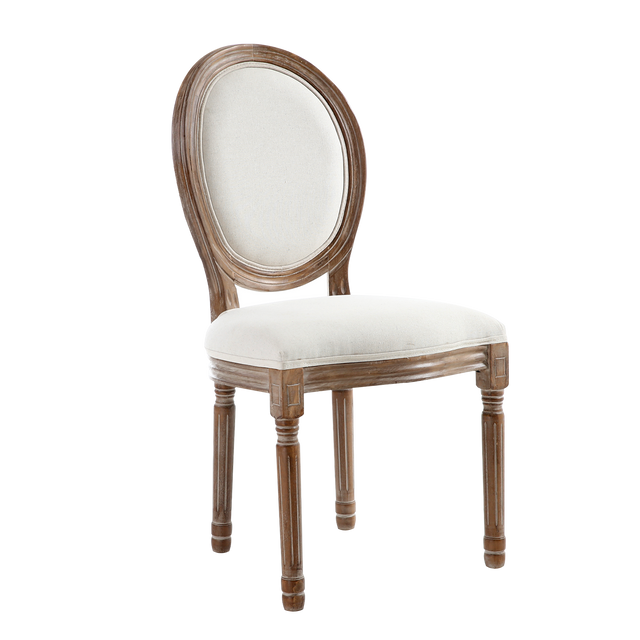 4MURS Chaise MELODIE coloris blanc cassé