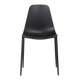 4MURS Chaise Teha Noir 1 place
