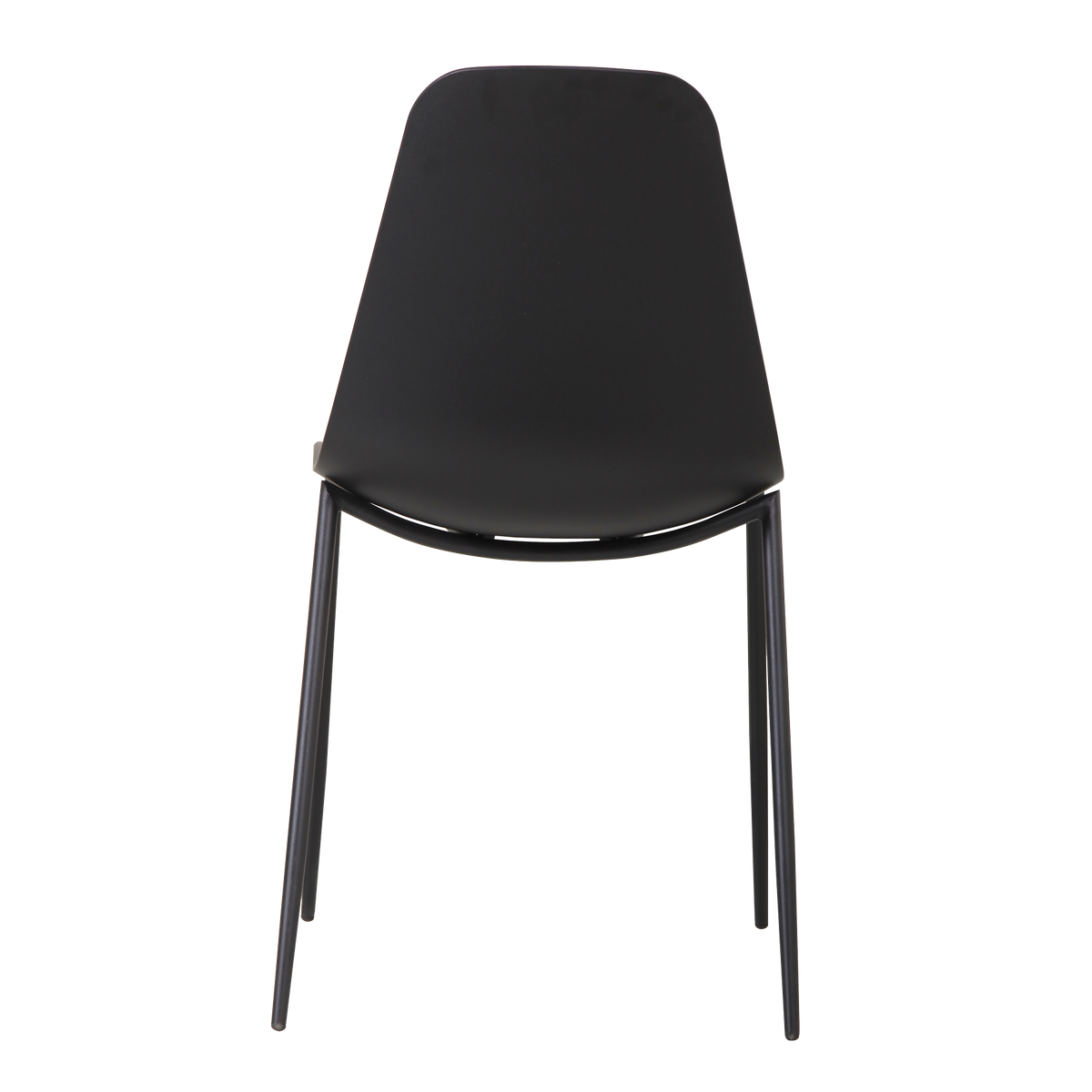 4MURS Chaise Teha Noir 1 place