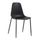4MURS Chaise Teha Noir 1 place