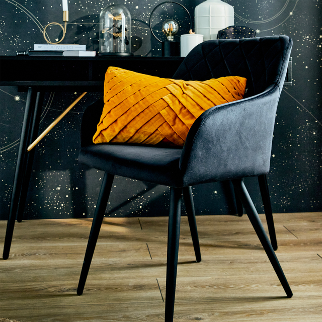 4MURS Fauteuil KIRA coloris noir