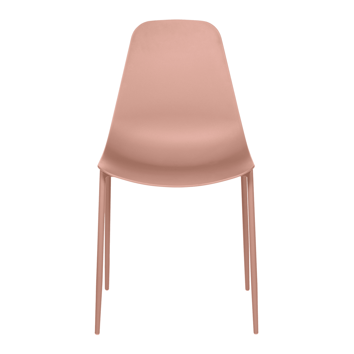 4MURS Chaise Teha Rose poudré 1 place