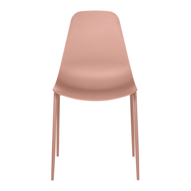 4MURS Chaise TEHA coloris rose poudré