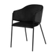 4MURS Fauteuil Cyrus Noir 1 place
