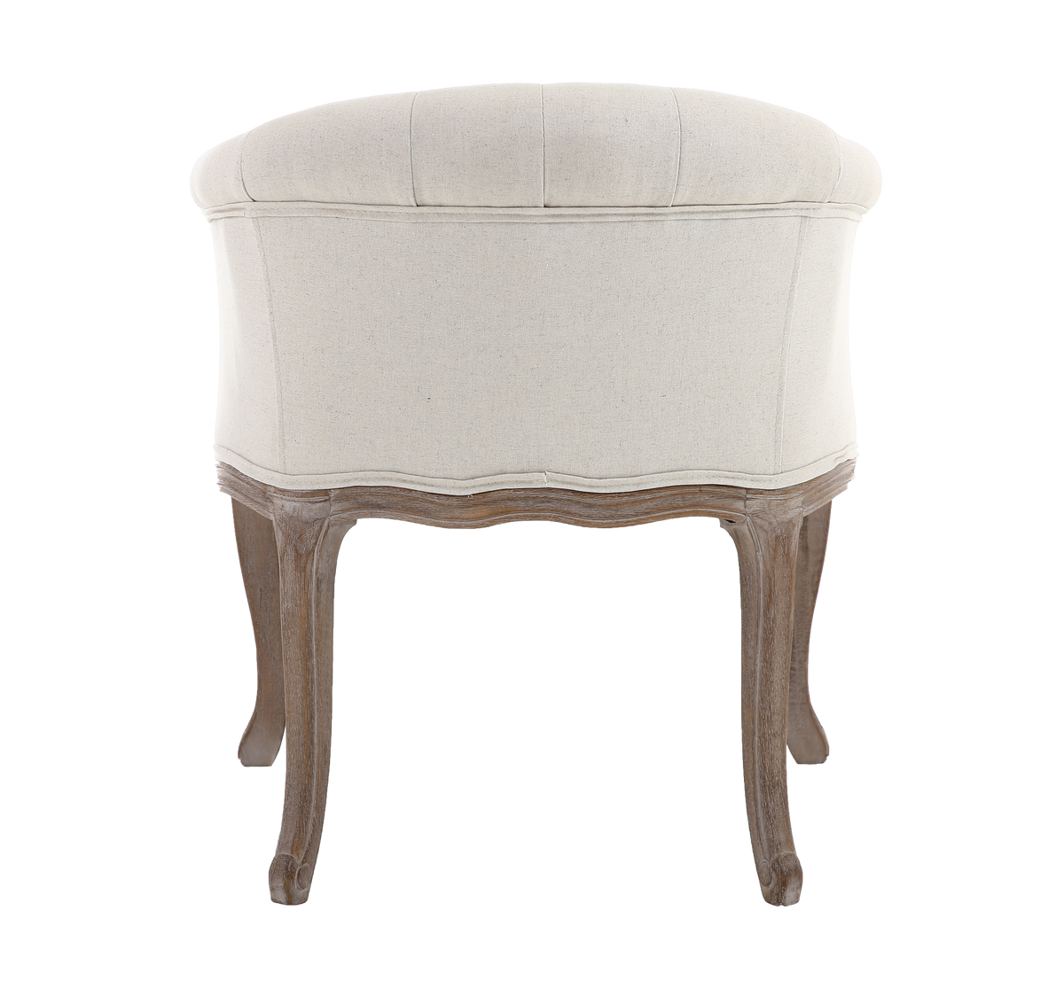 4MURS Fauteuil crapaud Alphonse Blanc cassé 1 place