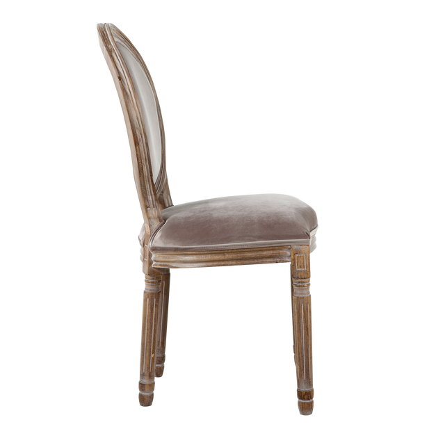 4MURS Chaise MELODIE coloris marron glacé