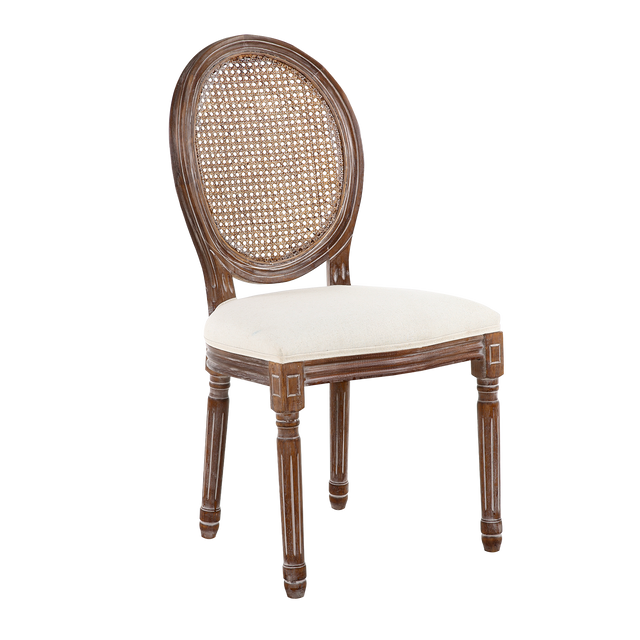 4MURS Chaise MELODIE coloris blanc cassé