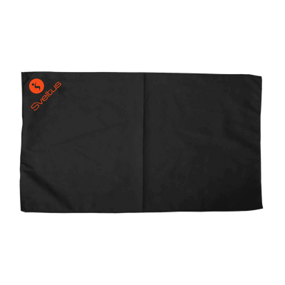 SVELTUS Serviette microfibre Microfibre Noir