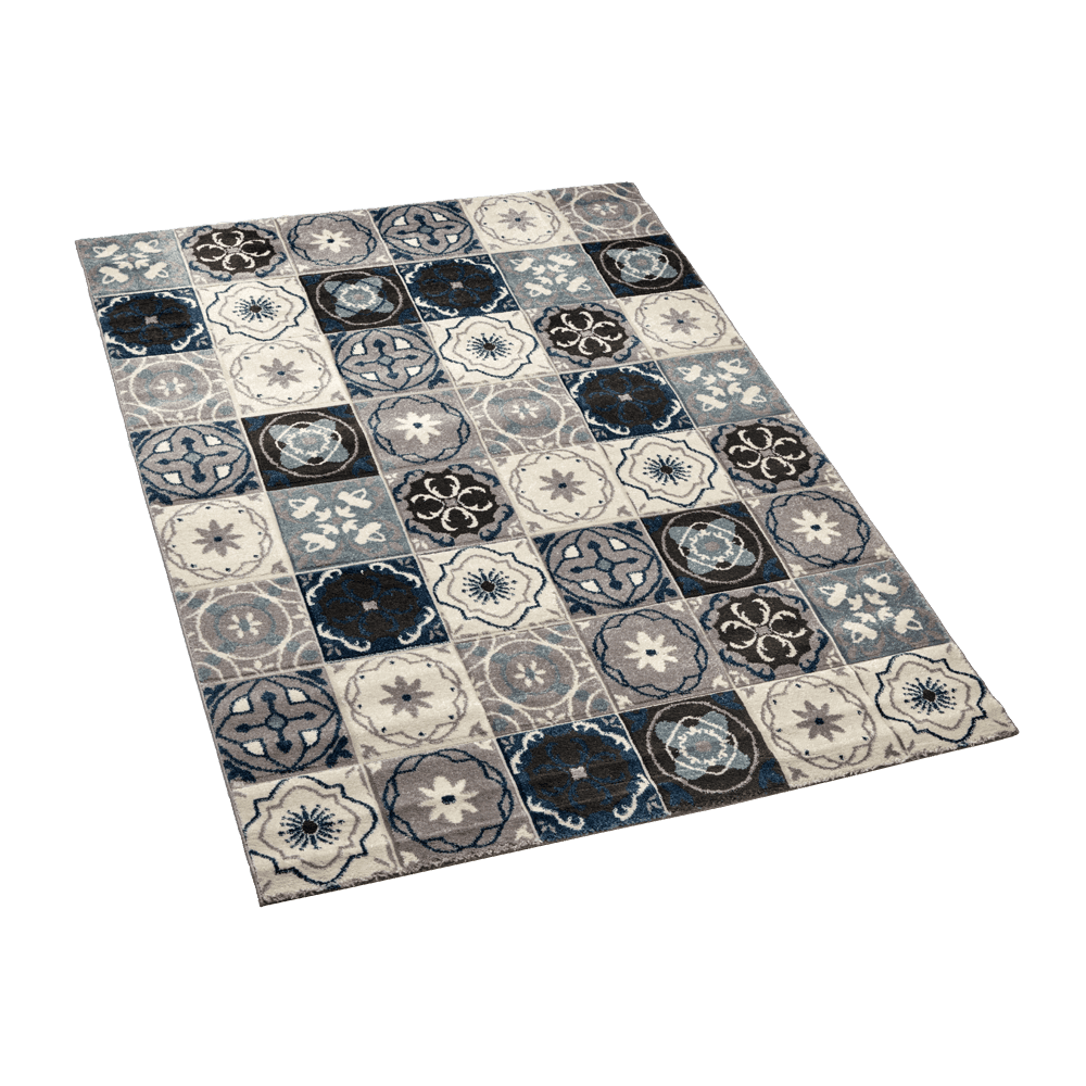 Tapis Jerry Bleu