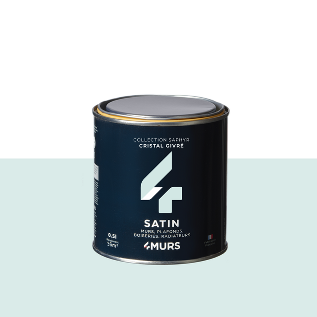 Saphyr Peinture Peinture cristal givré Satiné 0,5 L