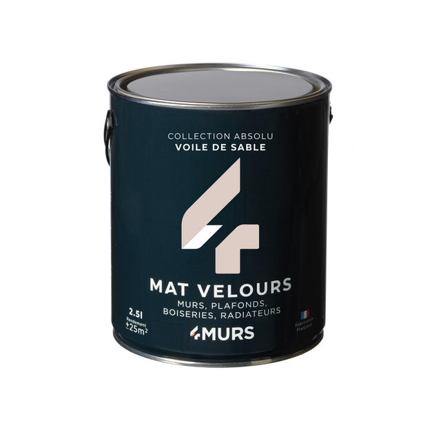 Absolu Peinture Peinture voile de sable Mat 2,5 L
