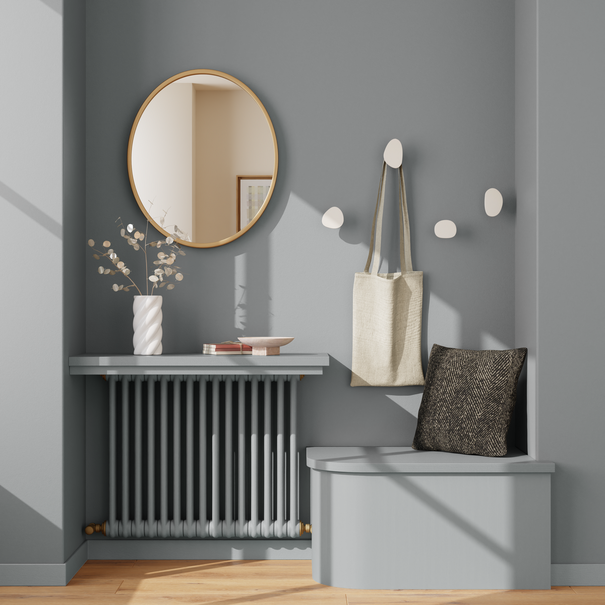 SAPHYR Peinture Saphyr Gris béton Satiné 0,5L