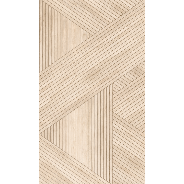 Papier peint panoramique L Blake Bois clair Satiné