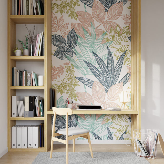 Papier peint panoramique L MAHANA 159 x 280 cm multicolore