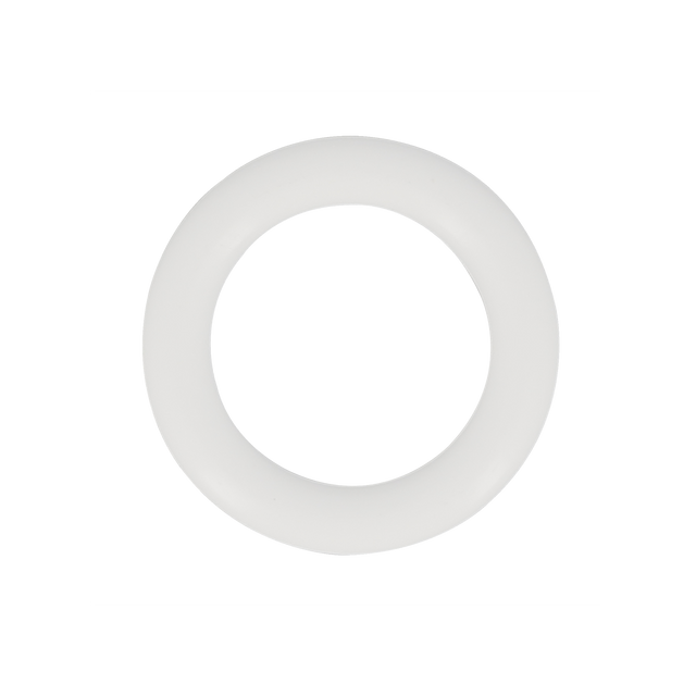 Anneaux JURA coloris blanc diamètre barre 2,8 cm