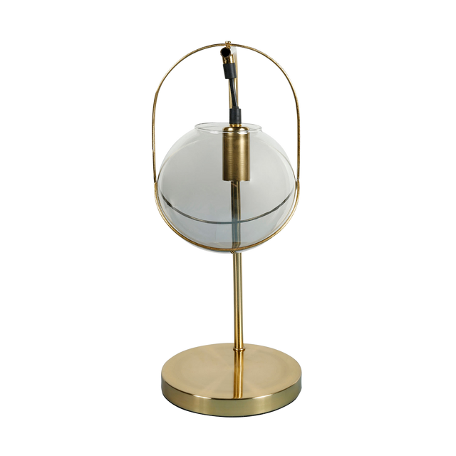 Lampe à poser EUGÉNIE coloris or 35 x 15,5 cm