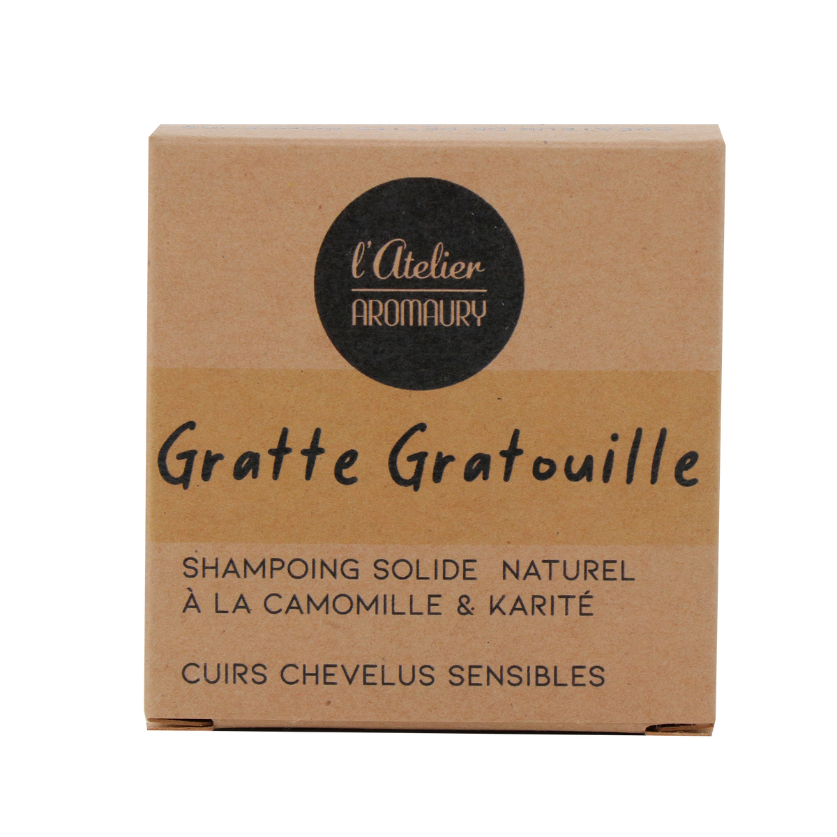 AROMAURY Shampoing Gratte grattouille Brun Camomille 60G