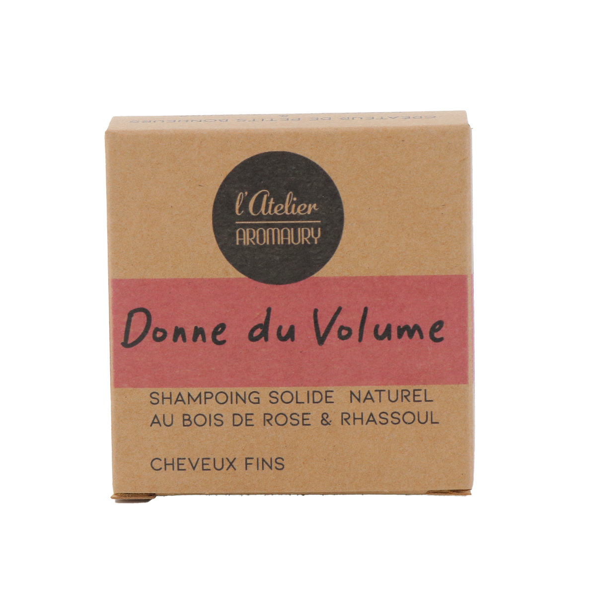 AROMAURY Shampoing Donne du volume Beige 60G