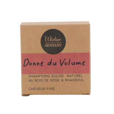 AROMAURY Shampoing Donne du volume Beige 60G