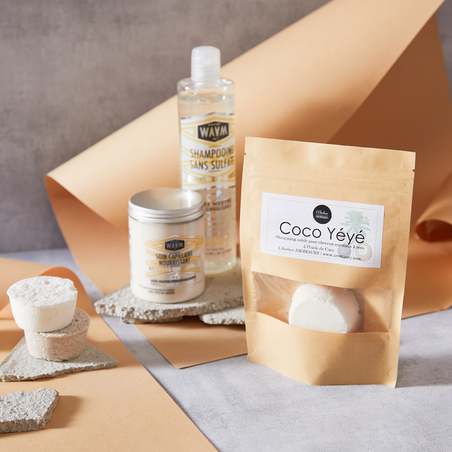 AROMAURY Shampoing COCO YEYE Noix de coco