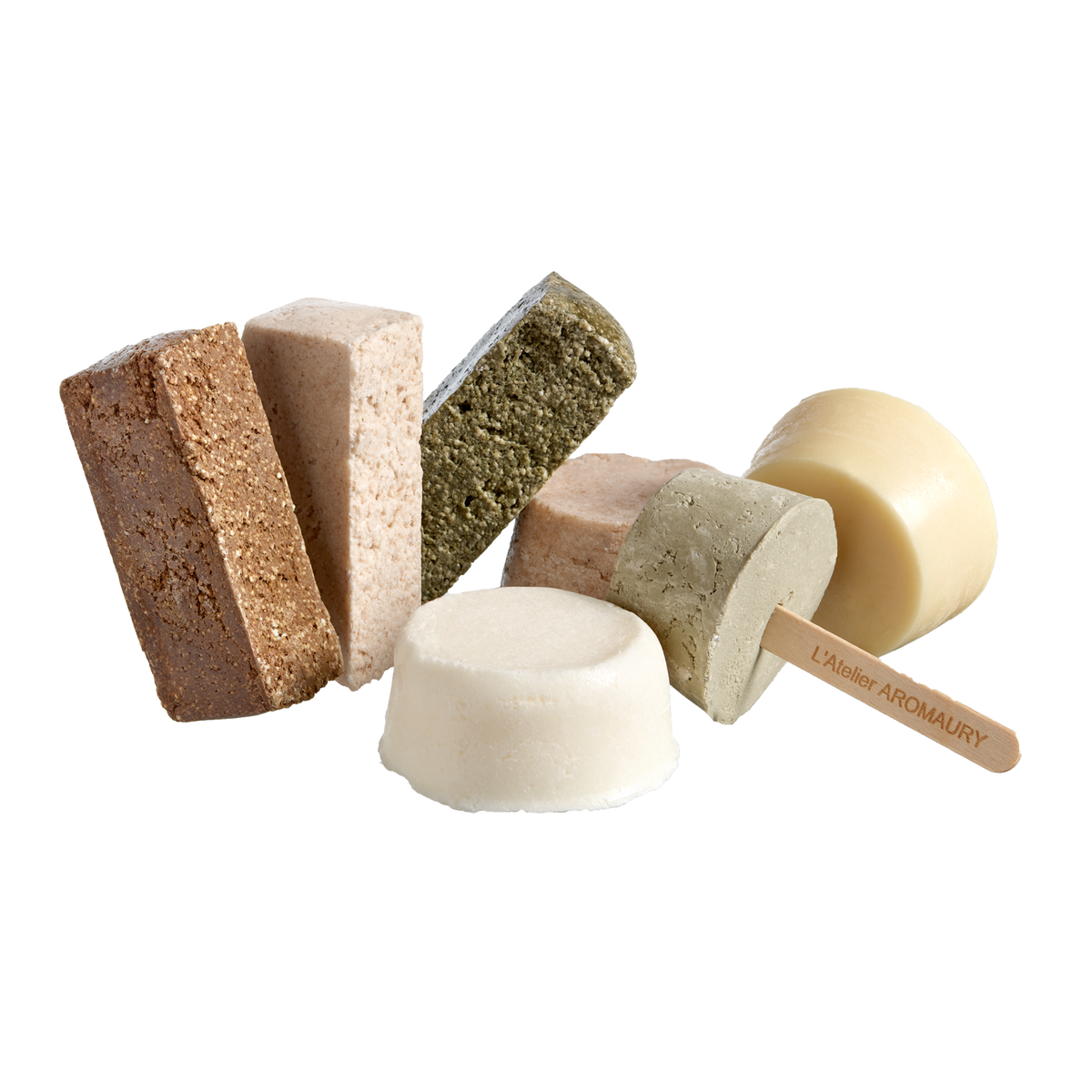 AROMAURY Shampoing Coco yeye Blanc Noix de coco 60G
