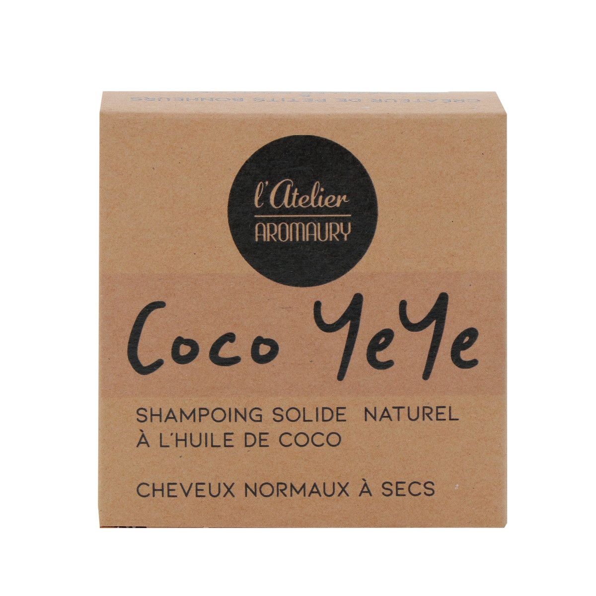 AROMAURY Shampoing Coco yeye Blanc Noix de coco 60G