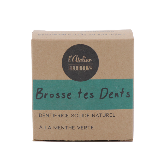 AROMAURY Dentifrice &quot;BROSSE TES DENTS&quot; Menthe verte