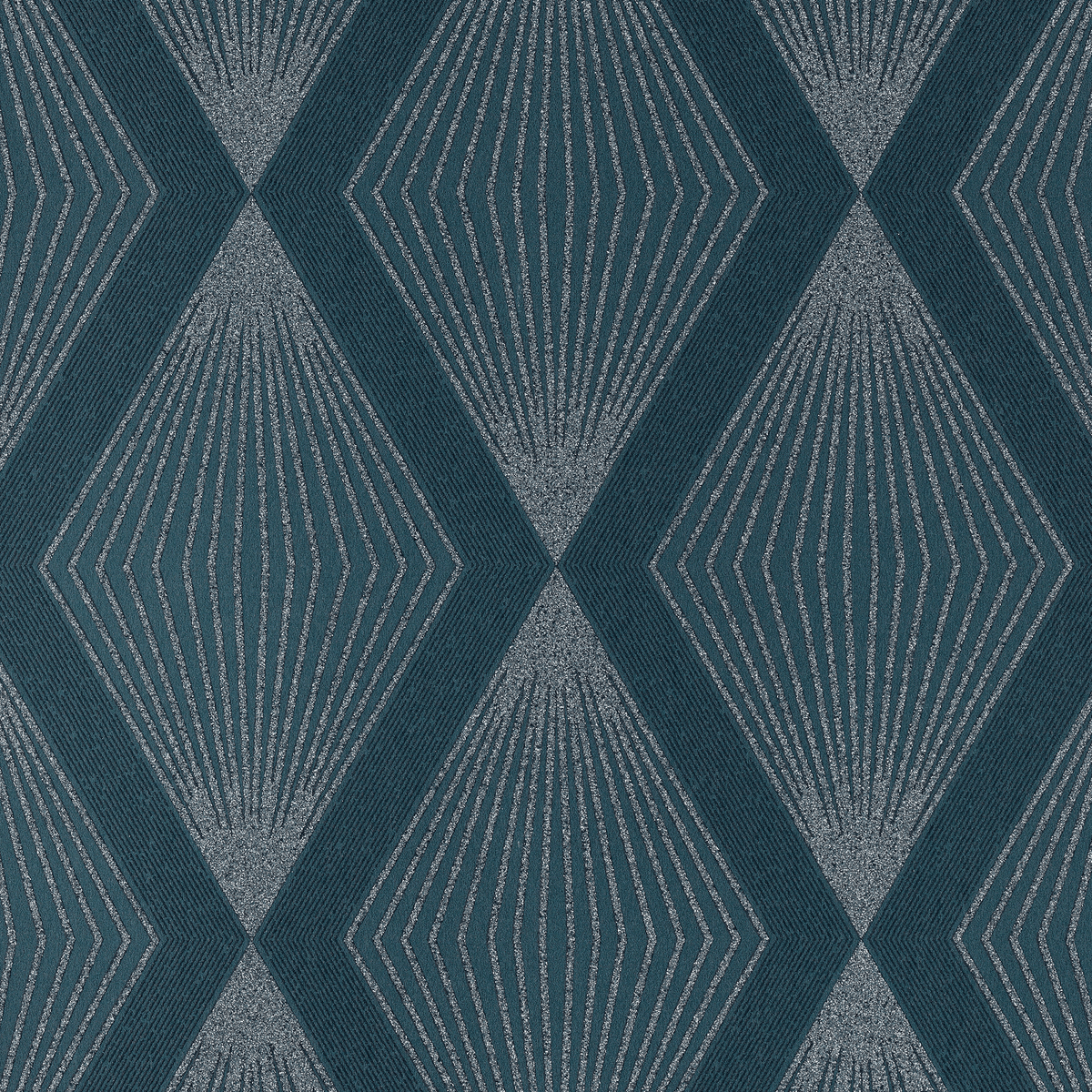 Papier peint intissé Luxury Bleu nuit