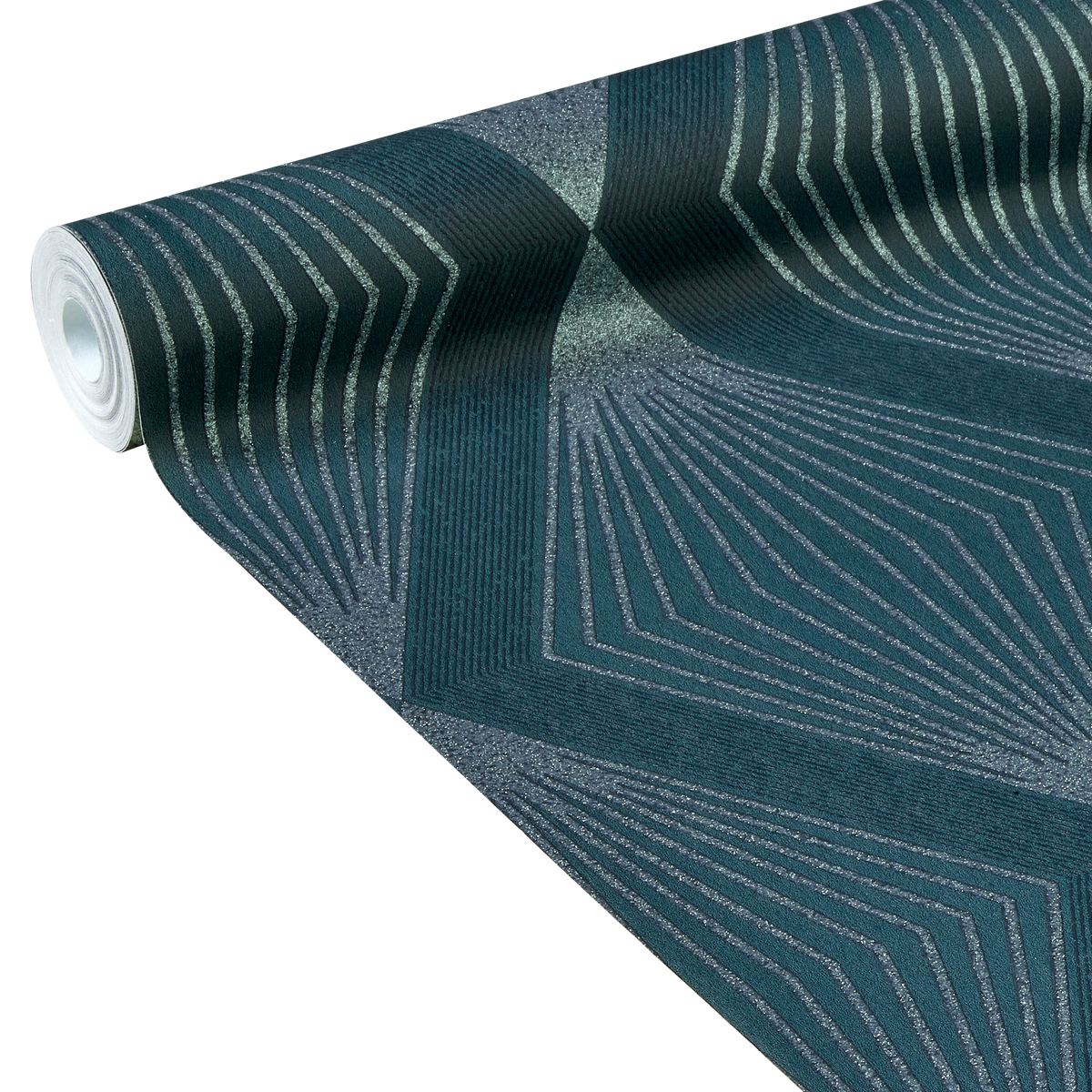 Papier peint intissé Luxury Bleu nuit