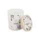 Bougie parfumée Soja wood Blanc