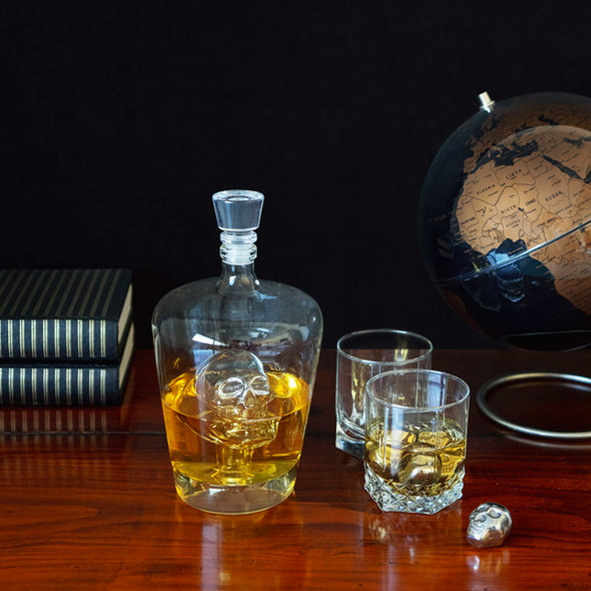 BALVI Bouteille Skully Transparent 1L