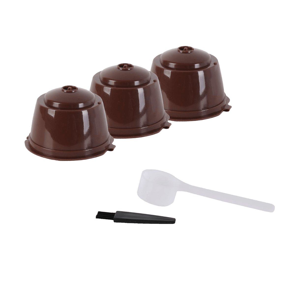 Service à café Capsule reutilisable Noir