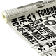 Papier peint intissé Harry potter la gazette du sorcier Noir