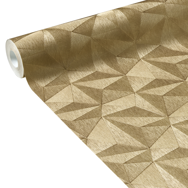 Papier peint intissé ZENITH coloris or