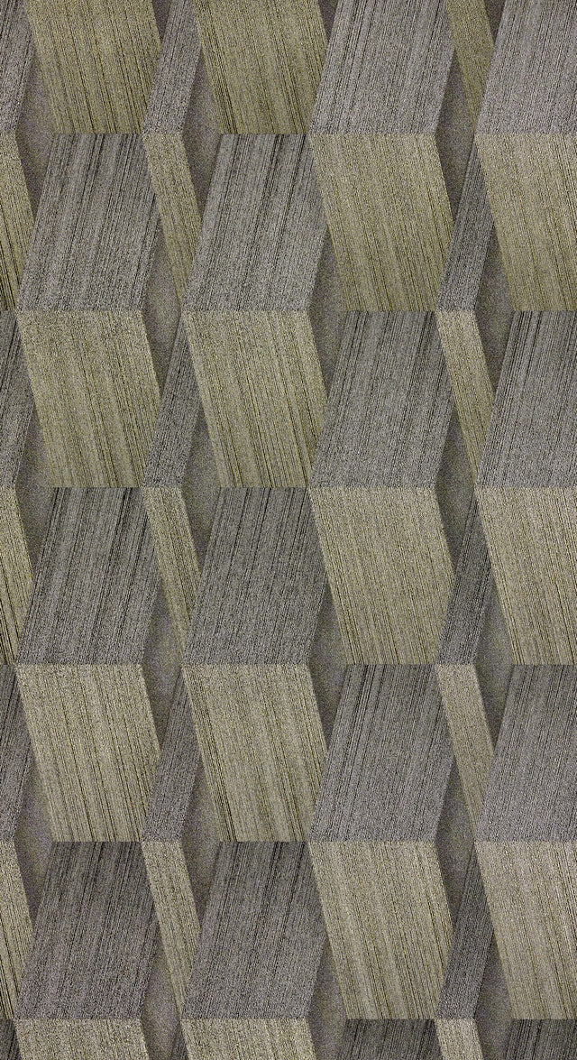 Papier peint intissé NESS coloris laiton