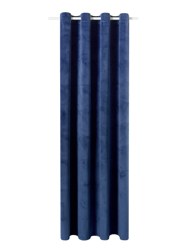 Rideau NEGRESCO coloris bleu outremer 140 x 260 cm