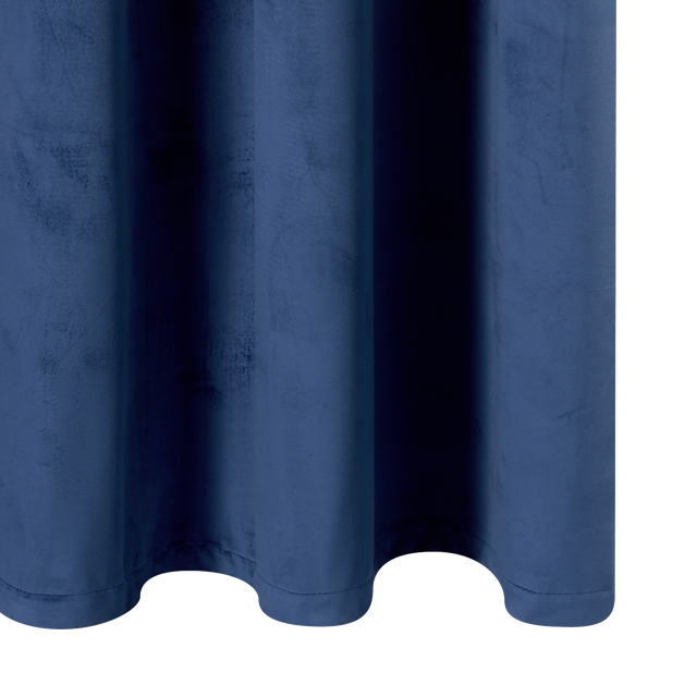 Rideau NEGRESCO coloris bleu outremer 140 x 260 cm